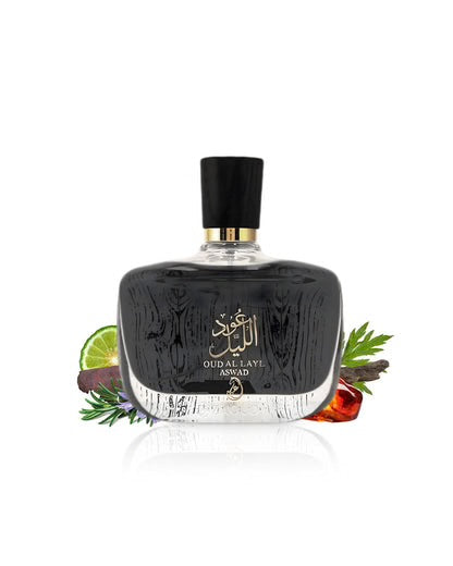 OUDH AL LAYL ASWAD MY PERFUMES EDP 100 ML