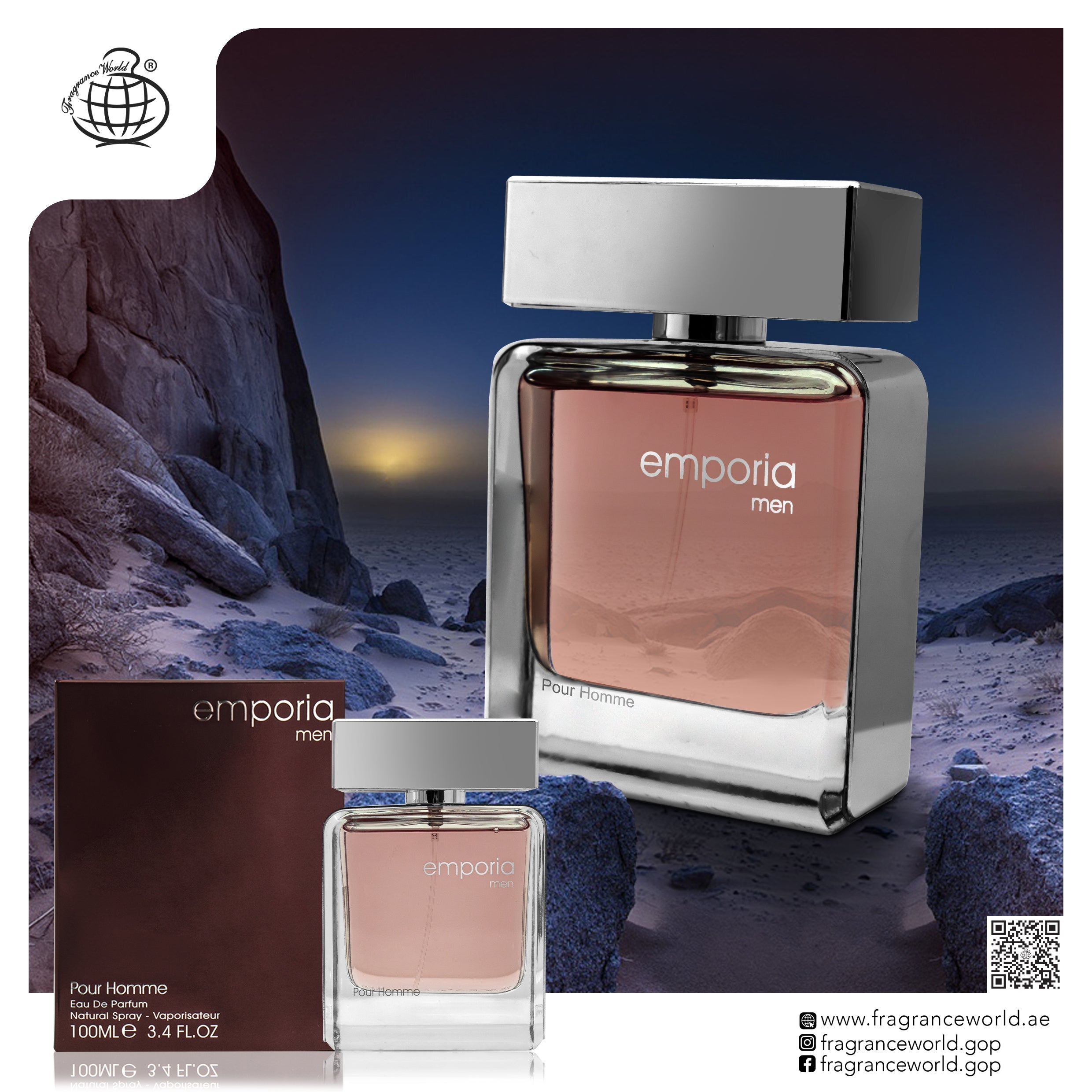 Emporia Men 100 ml Eau De Parfum For Men & Women