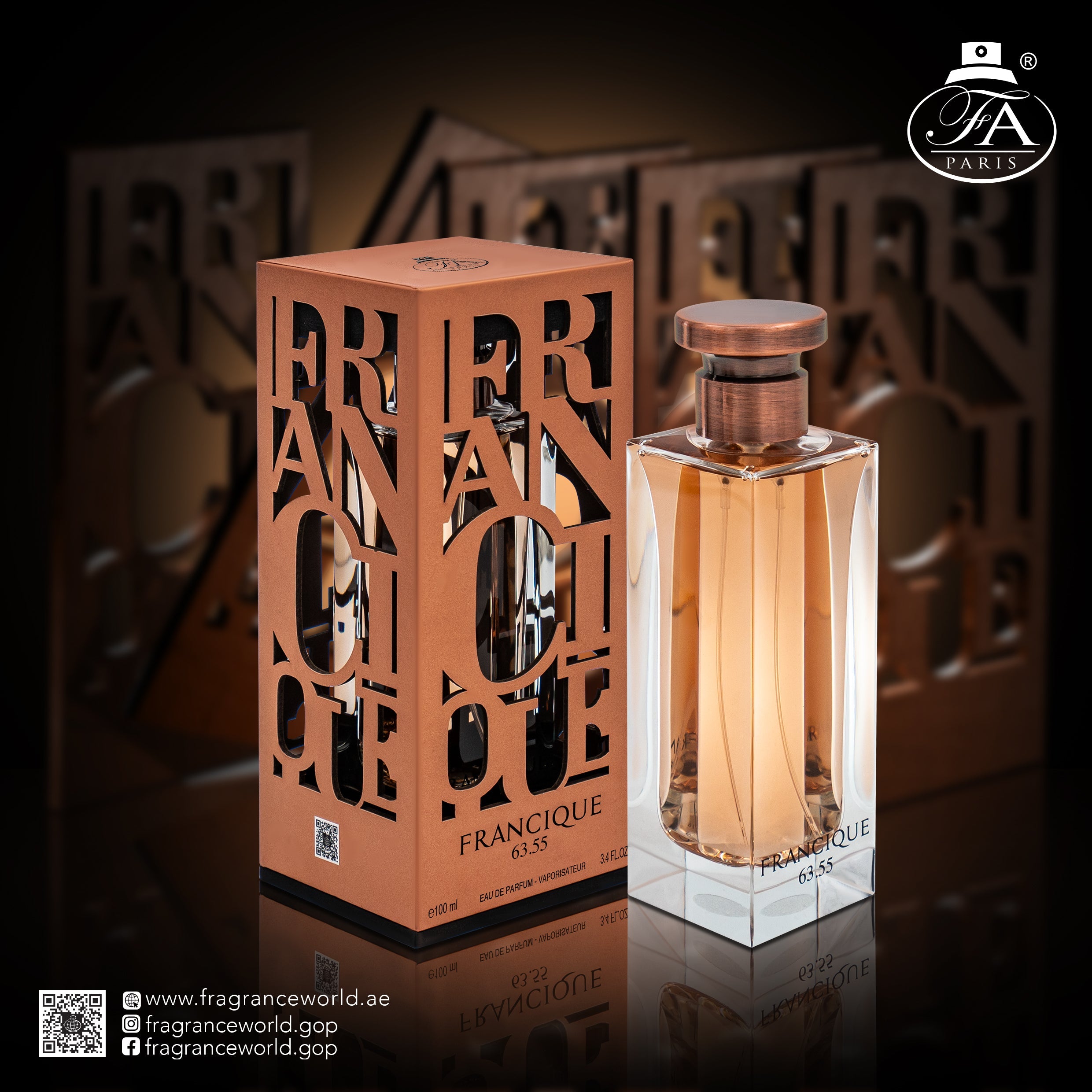 Francique 63.55 100 ml Eau De Parfum For Men & Women