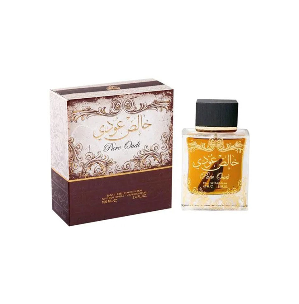 Lattafa Pure Oudi By Perfumes , 100 ml Eau De Parfum For Men & Women