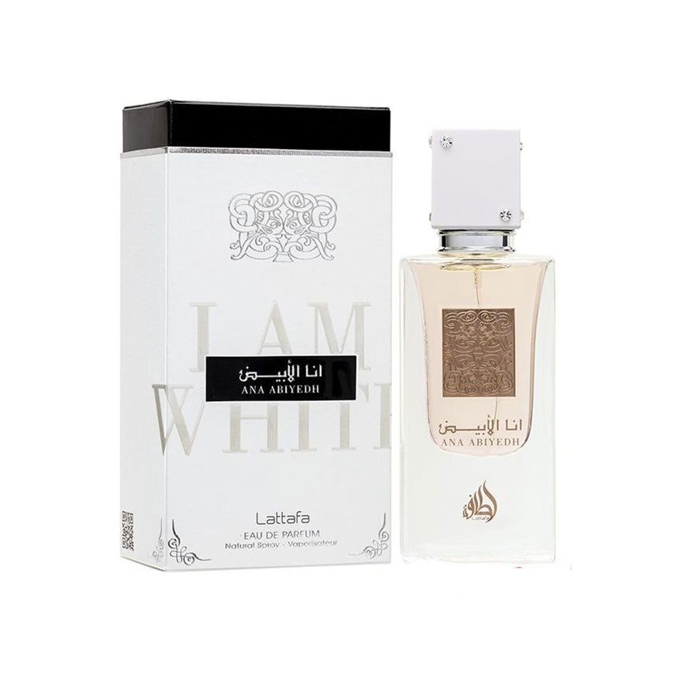 Lattafa Ana Abiyedh I Am White 60 ml Eau De Parfum For Men & Women