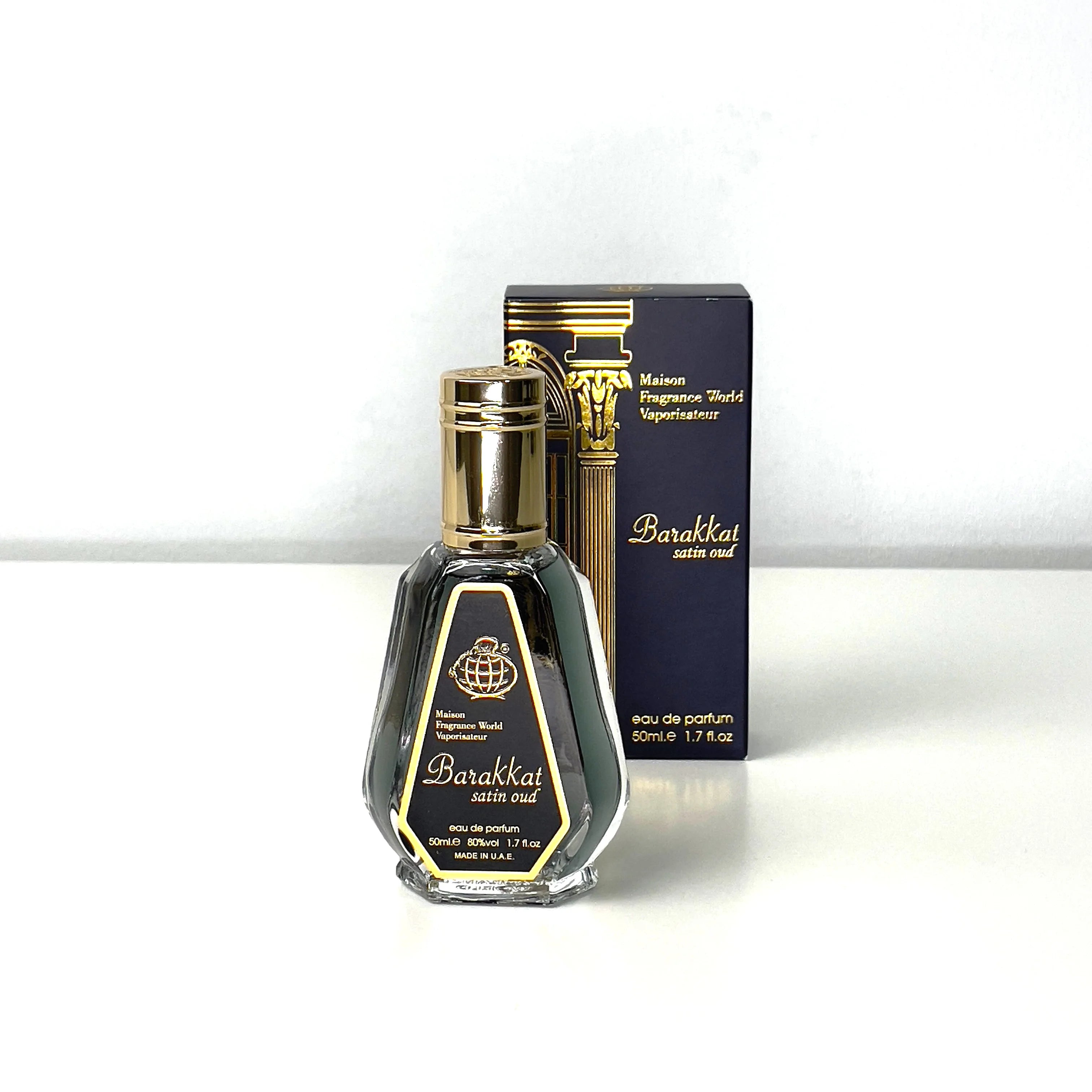 FRAGRANCE WORLD BARAKKAT SATIN OUD EAU DE PARFUM 50ML