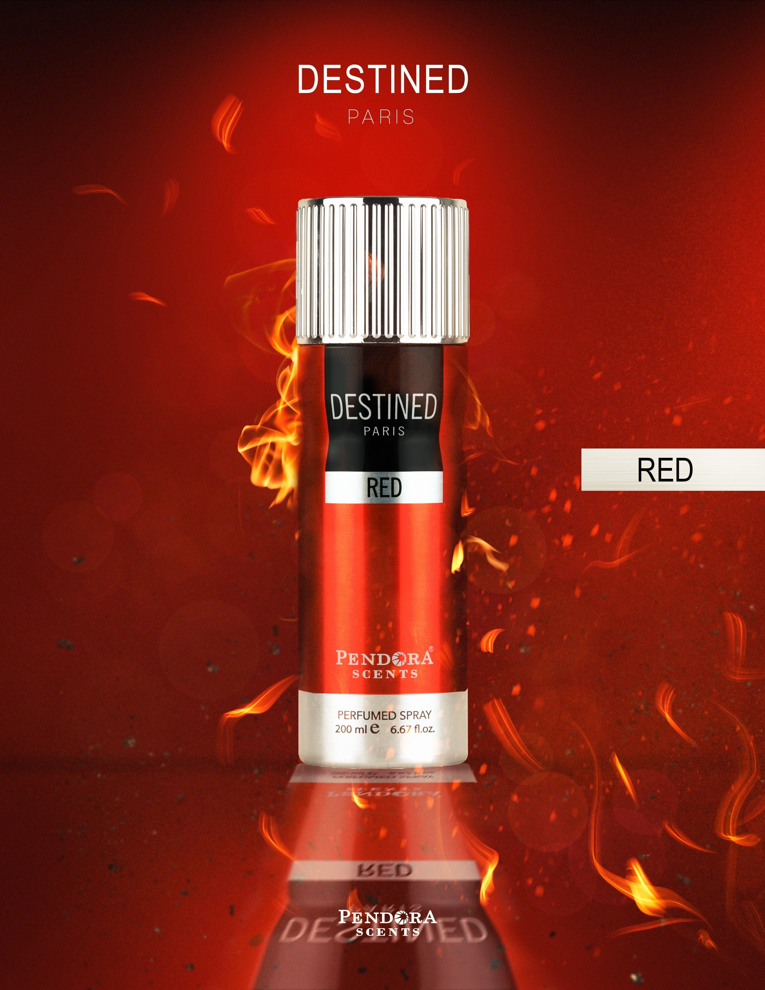 Pendora Destined Red 100 ml Eau De Parfum For Men & Women