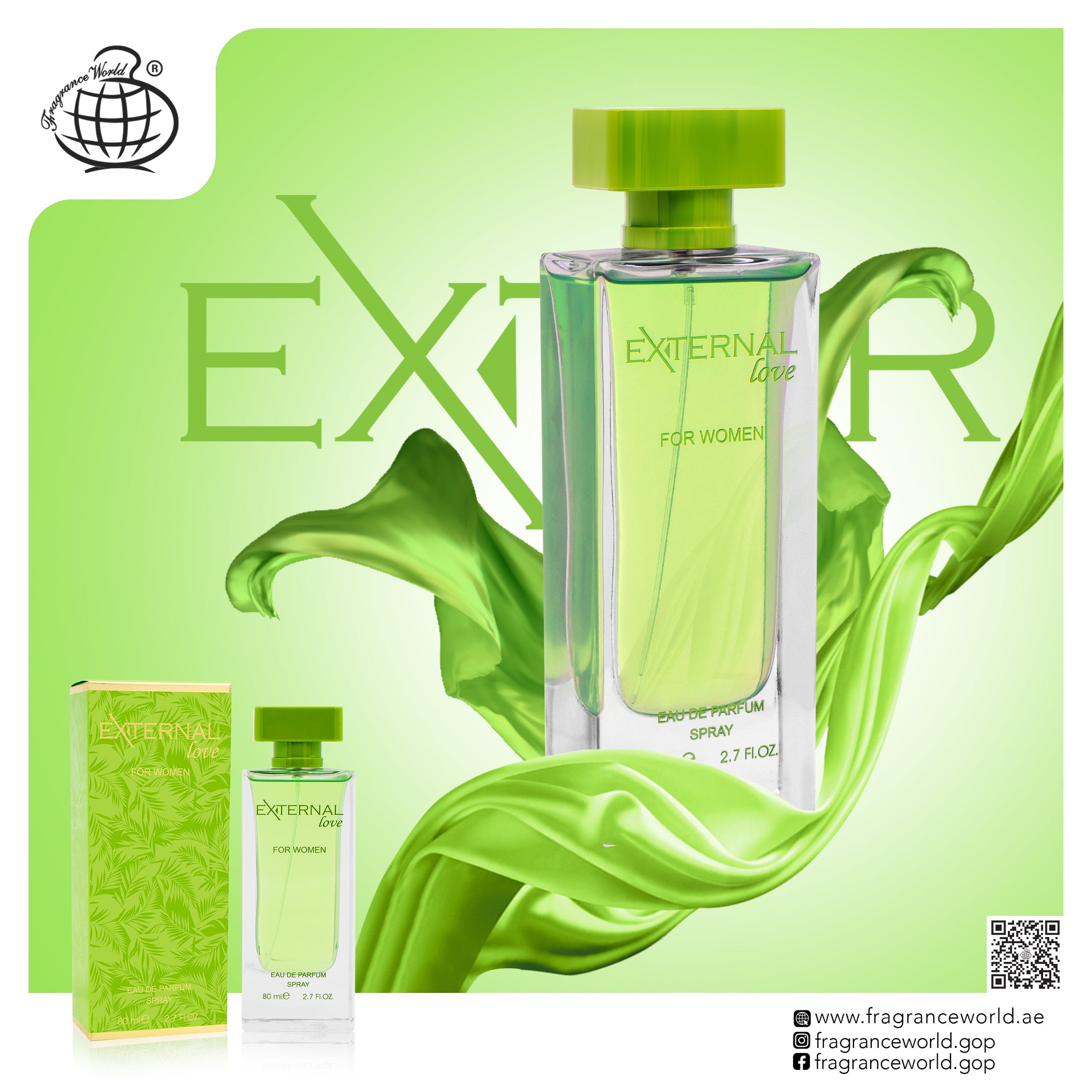Fragrance World External Love 80 ml Eau De Parfum For Men & Women