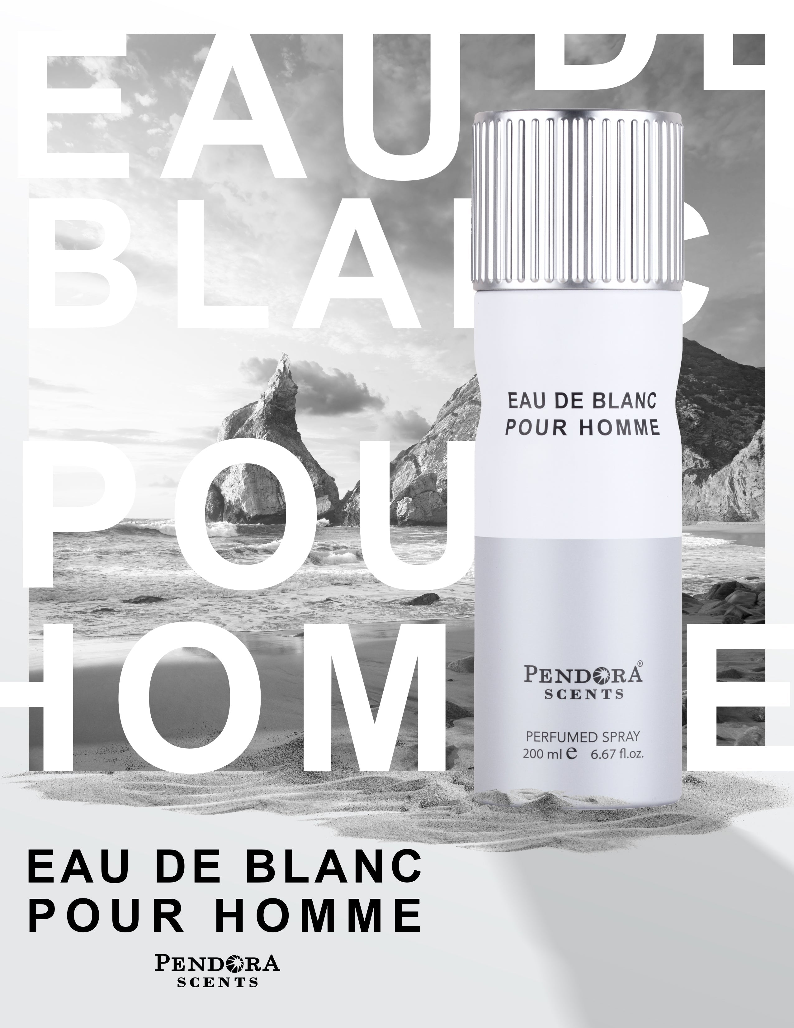 Pendora Eau De Blanc Pour Homme 100 ml Eau De Parfum For Men & Women