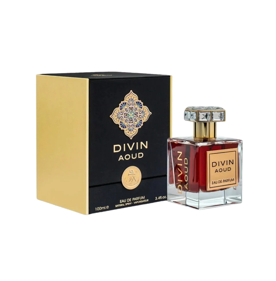 Fragrance World Divin Aoud 100 ml Eau De Parfum For Men & Women