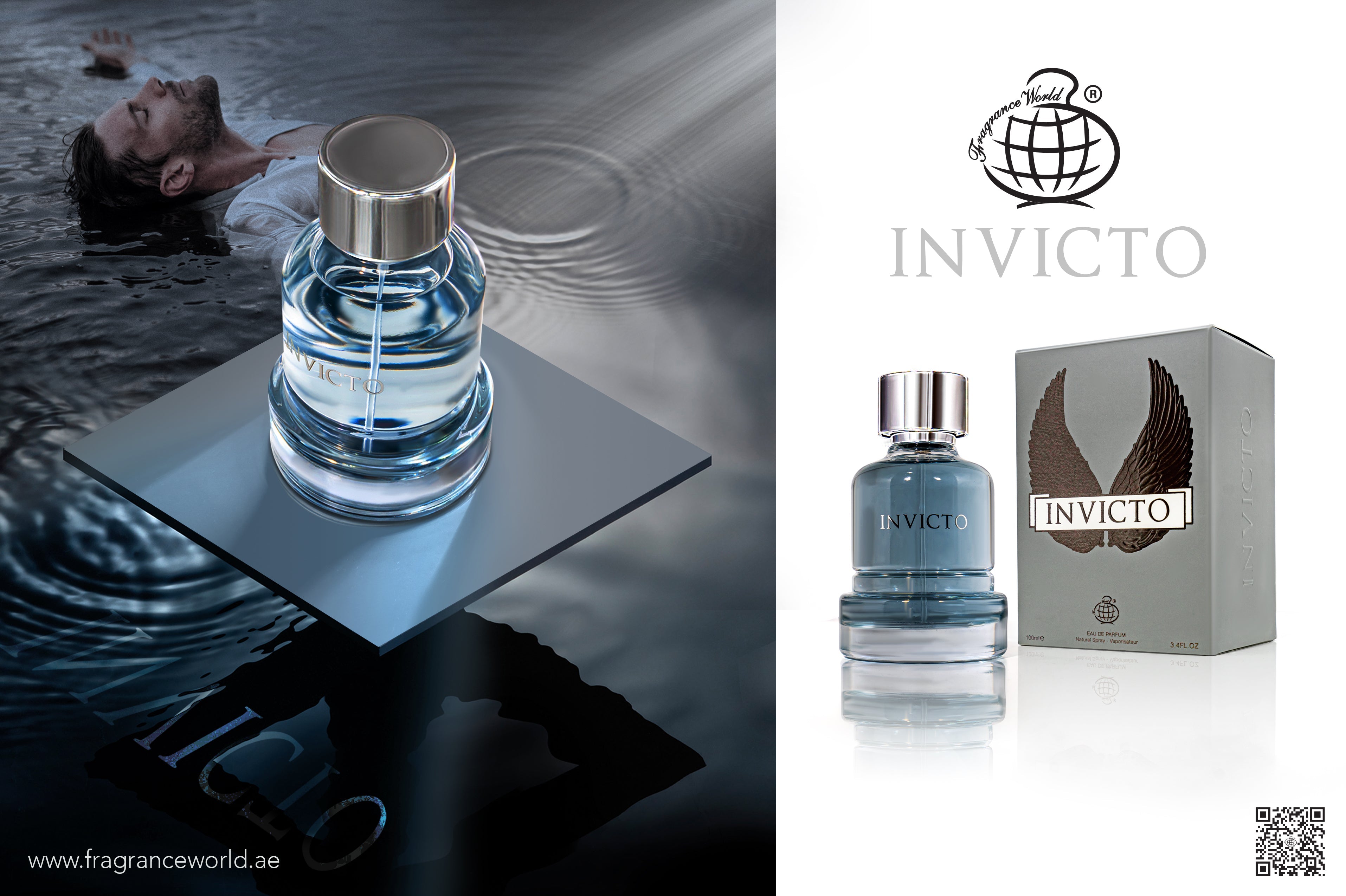 Fragrance World Invicto 100 ml Eau De Parfum For Men & Women