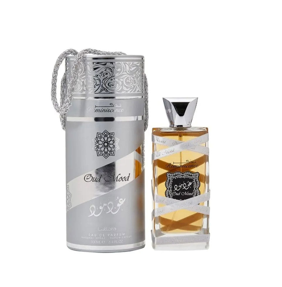 Lattafa Oud Mood Silver Reminiscence 100 ml Eau De Parfum For Men & Women