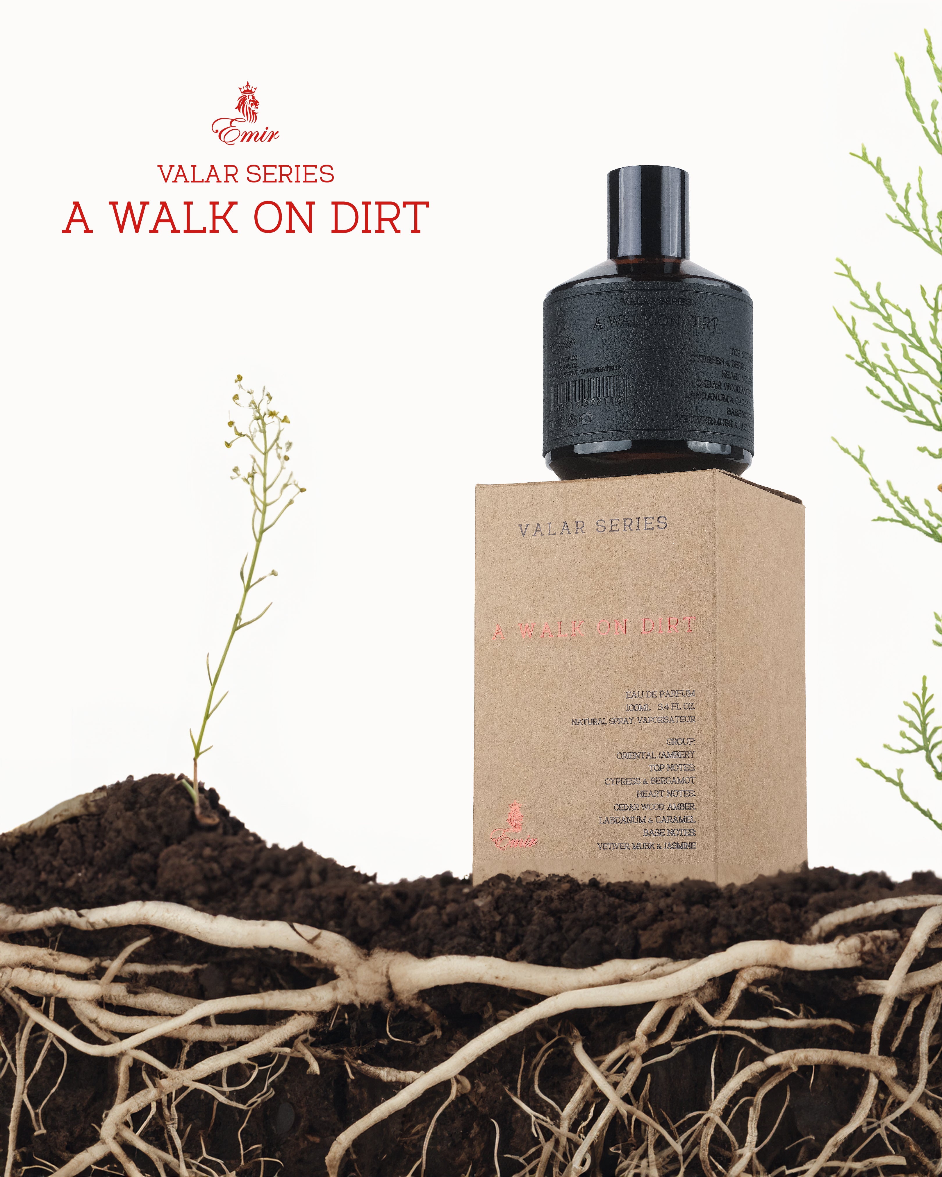 Valar Series A Walk On Dirt 100 ml Eau De Parfum For Men & Women