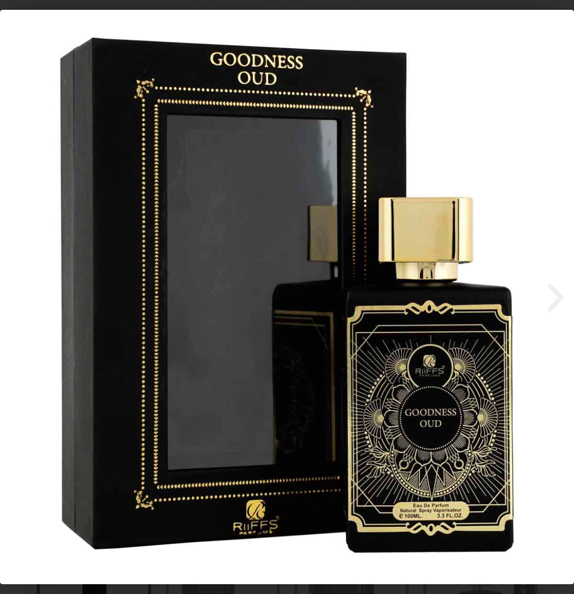 RIIFFS GOODNESS OUD BLACK - 100ML