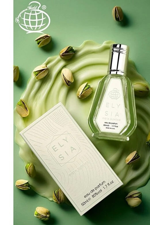 Fragrance World Elysia Pista Sundae Eau De Parfum 50ml For Woman