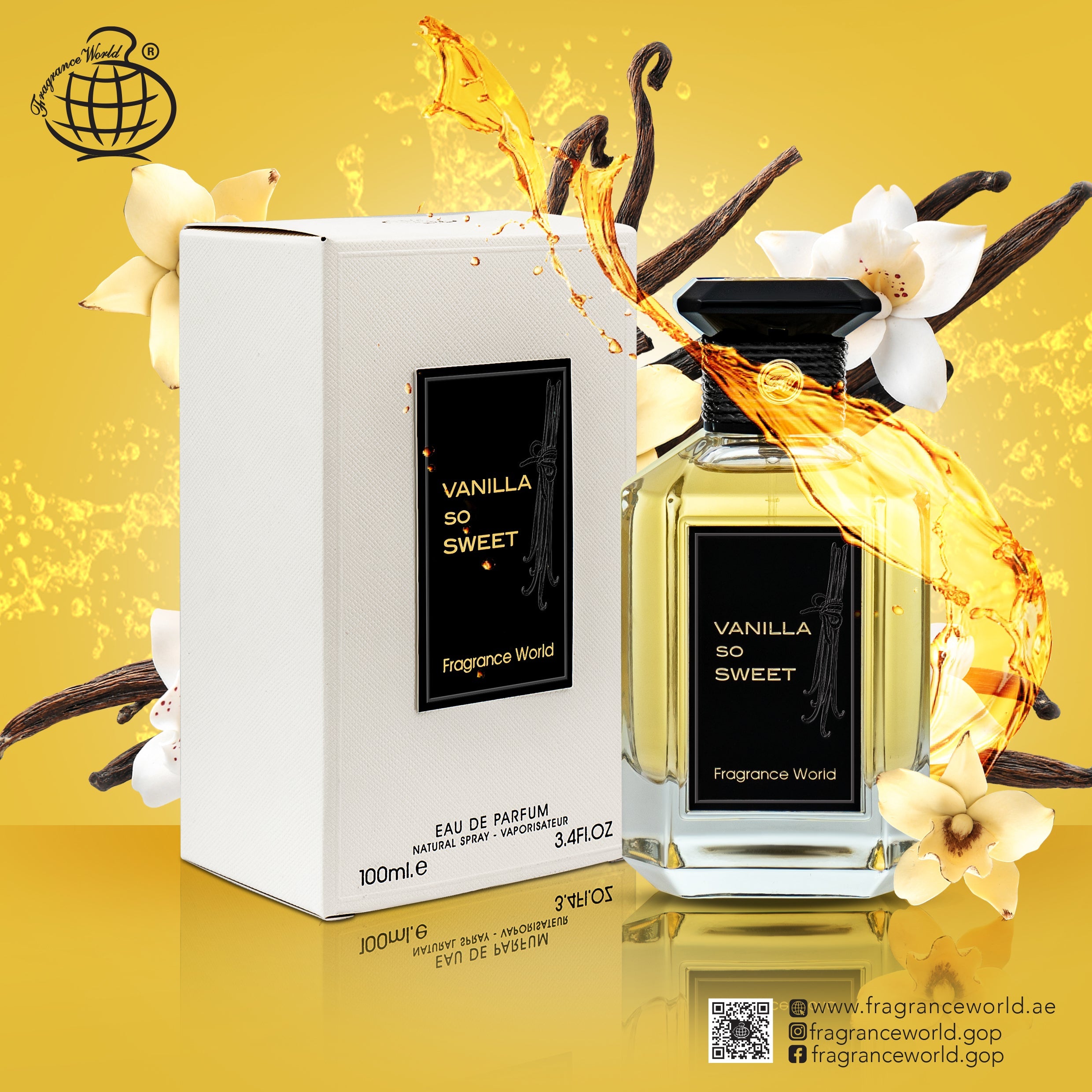 Vanilla So Sweet 100 ml Eau De Parfum For Men & Women