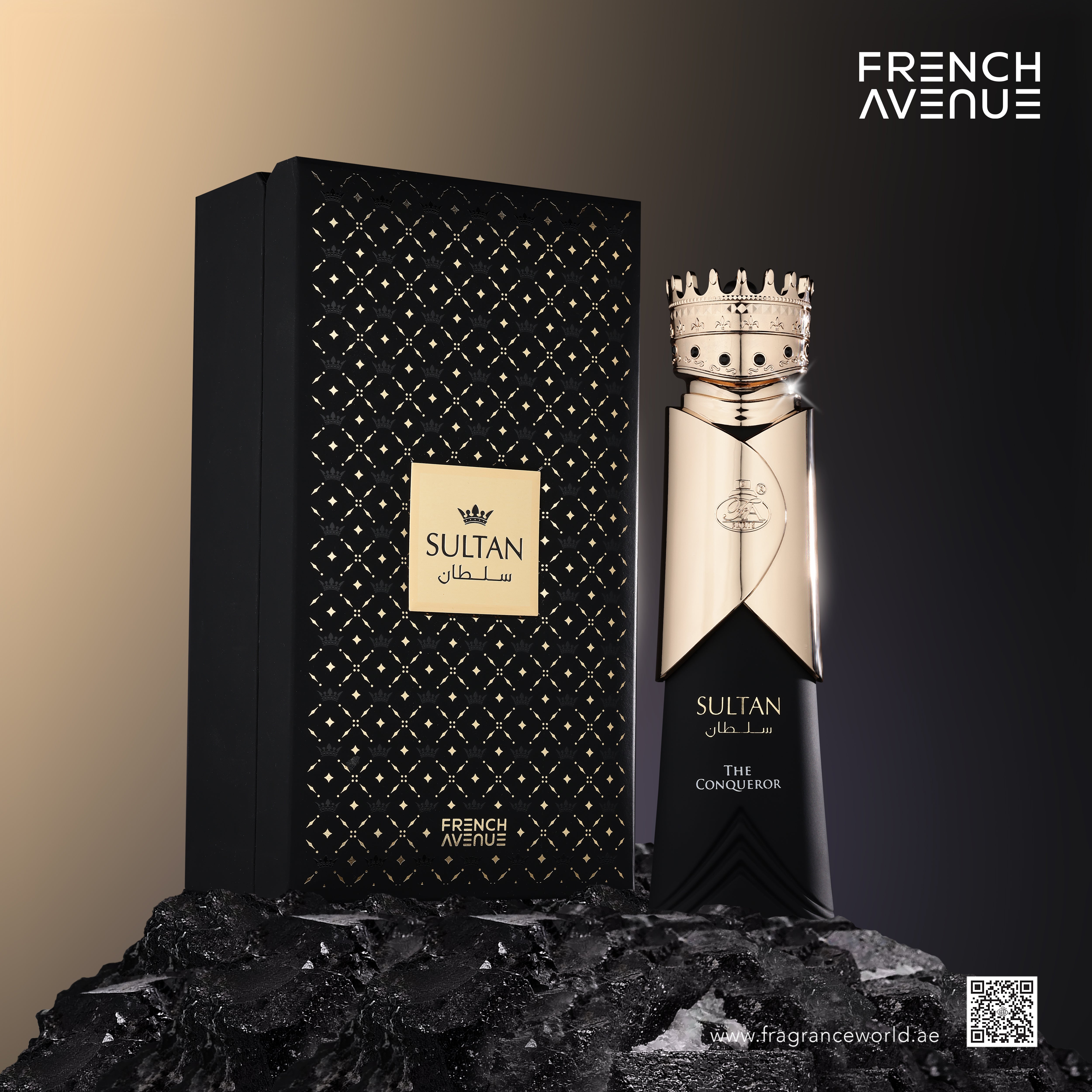 Fragrance World Sultan The Conqueror 80 ml Eau De Parfum For Men & Women