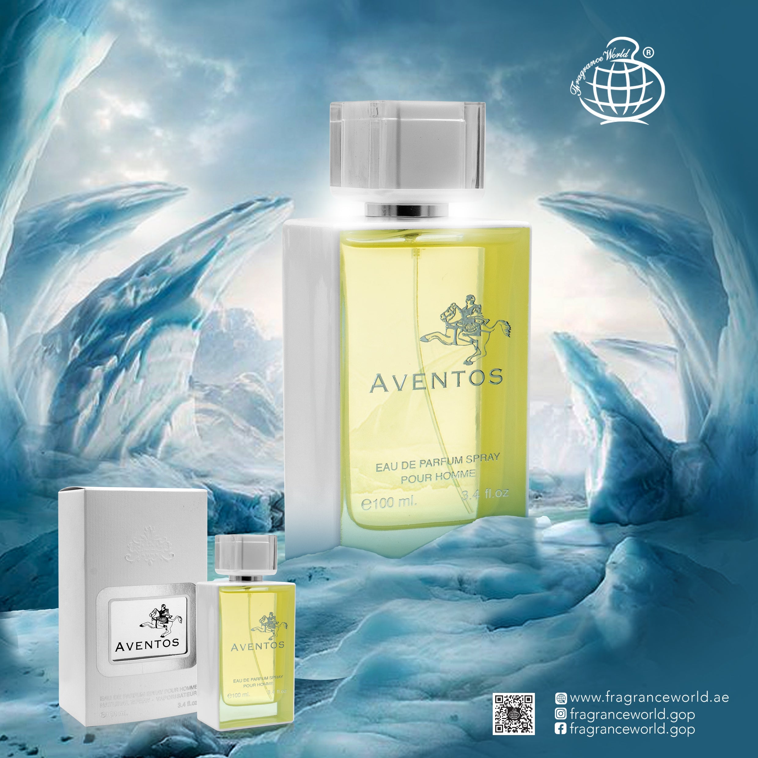 Fragrance World  Aventos 100 ml Eau De Parfum For Men & Women