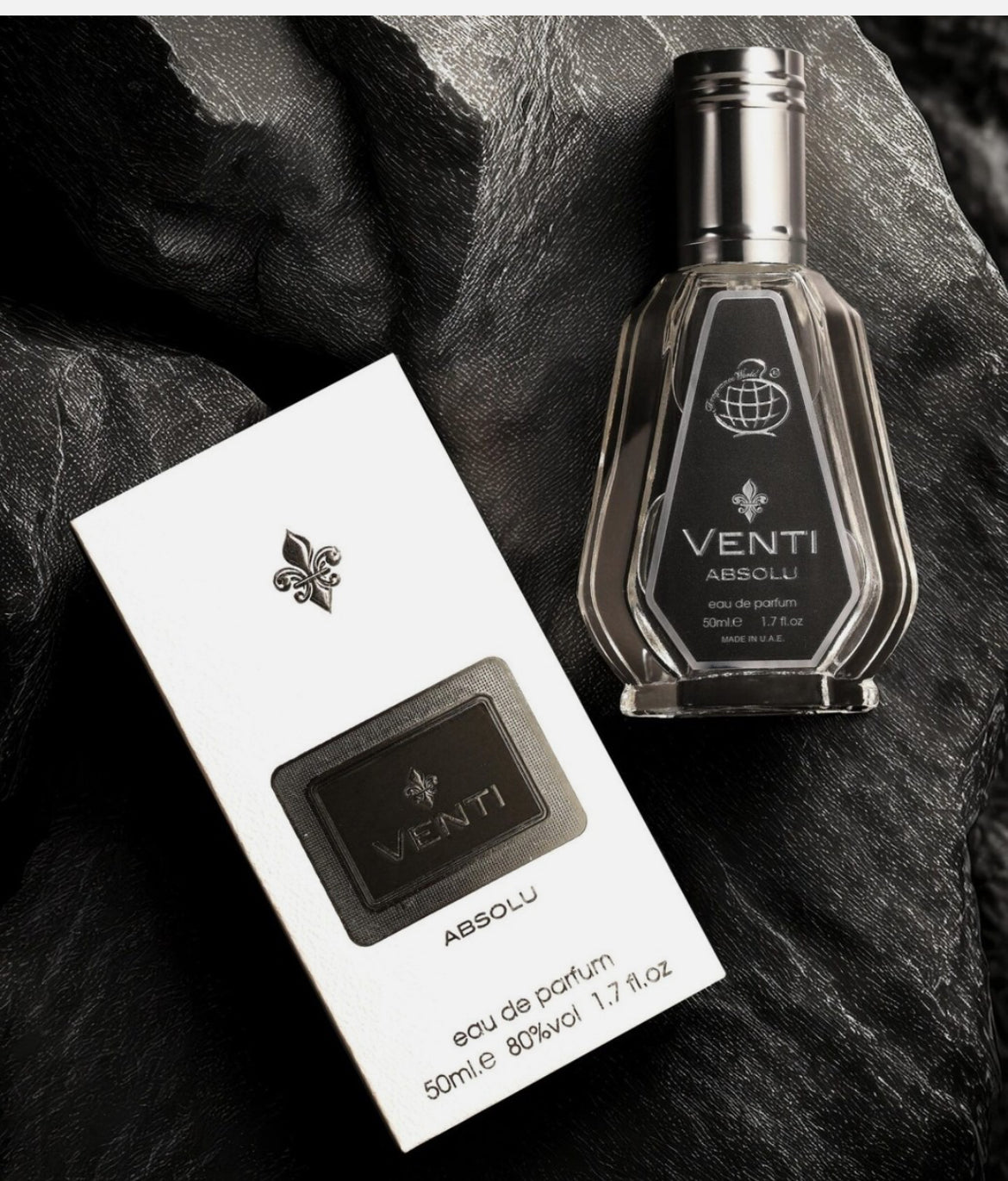 FRAGRANCE WORLD VENTI ABSOLU EAU DE PARFUM 50ML FOR MAN & WOMAN