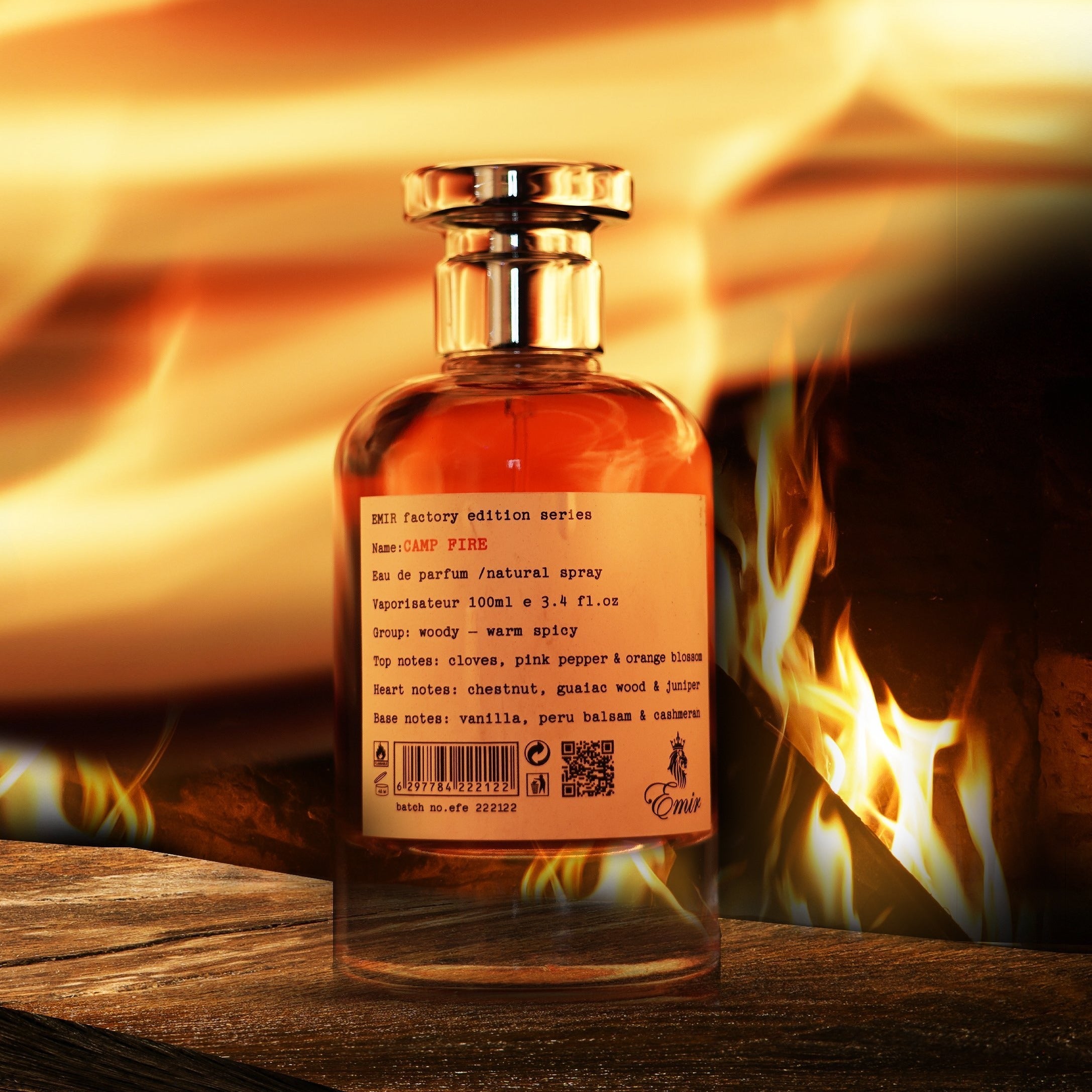 Camp Fire 100 ml Eau De Parfum For Men & Women