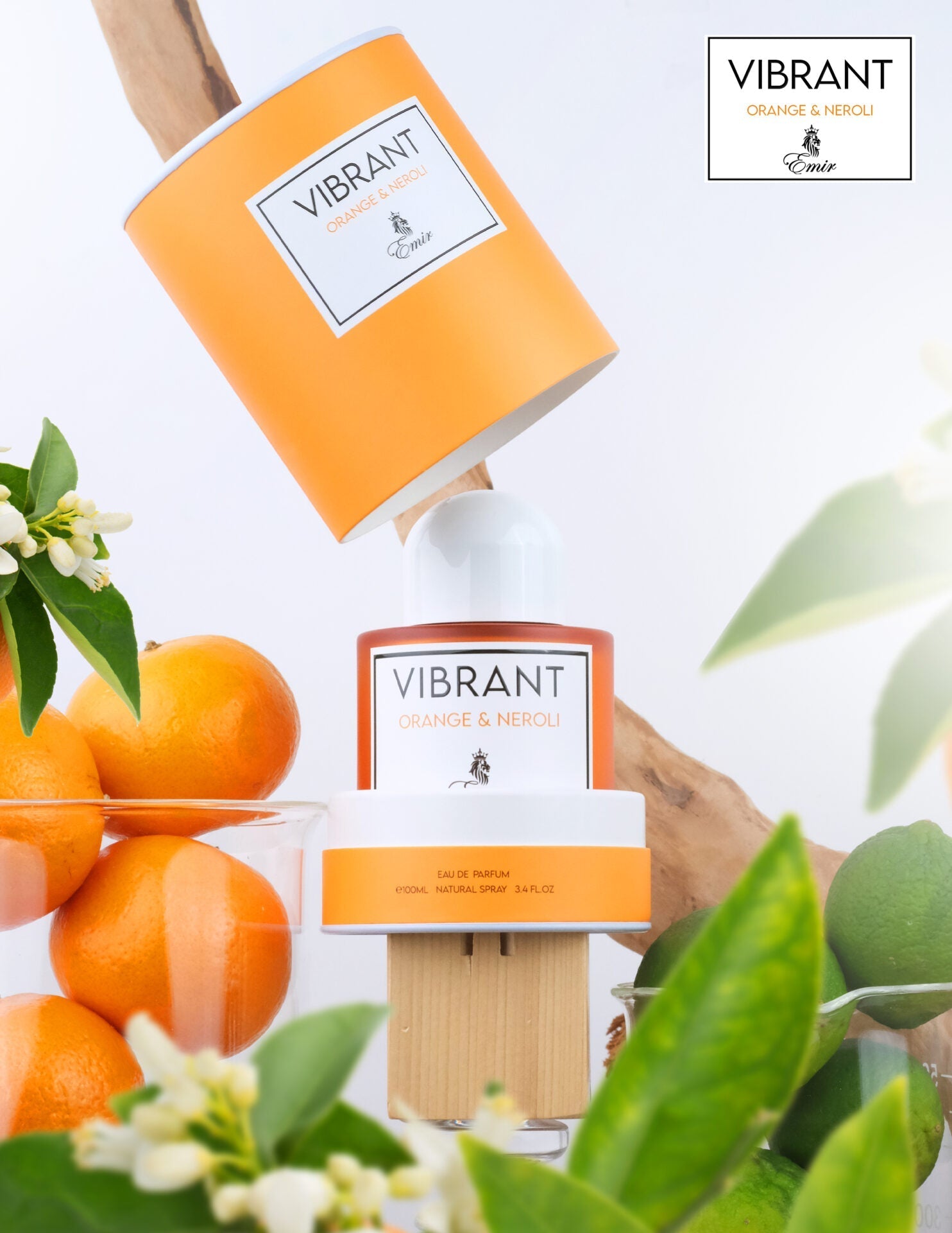 Vibrant Orange And Neroli 100 ml Eau De Parfum For Men & Women