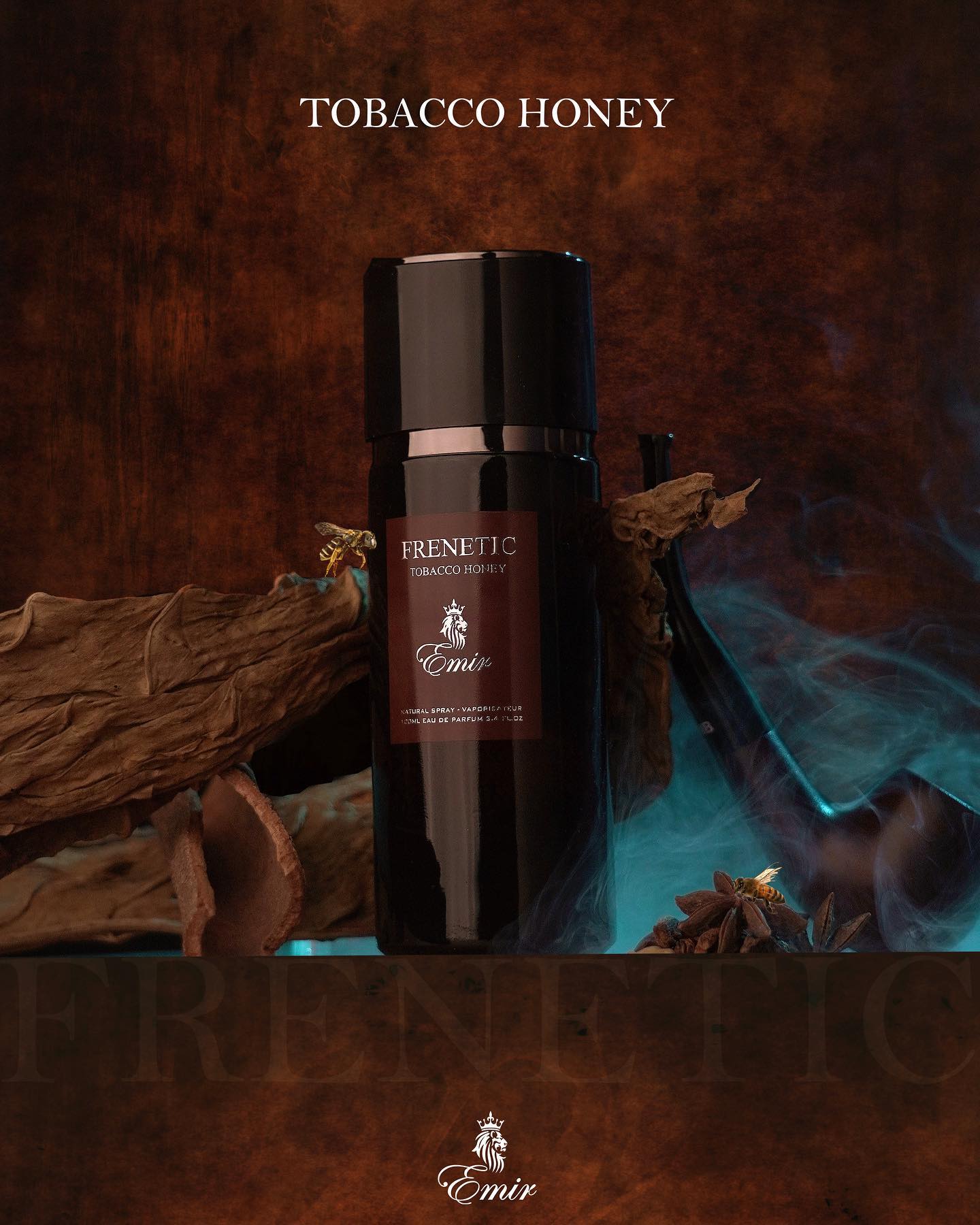 Frenetic Tobacco Honey 100 ml Eau De Parfum For Men & Women
