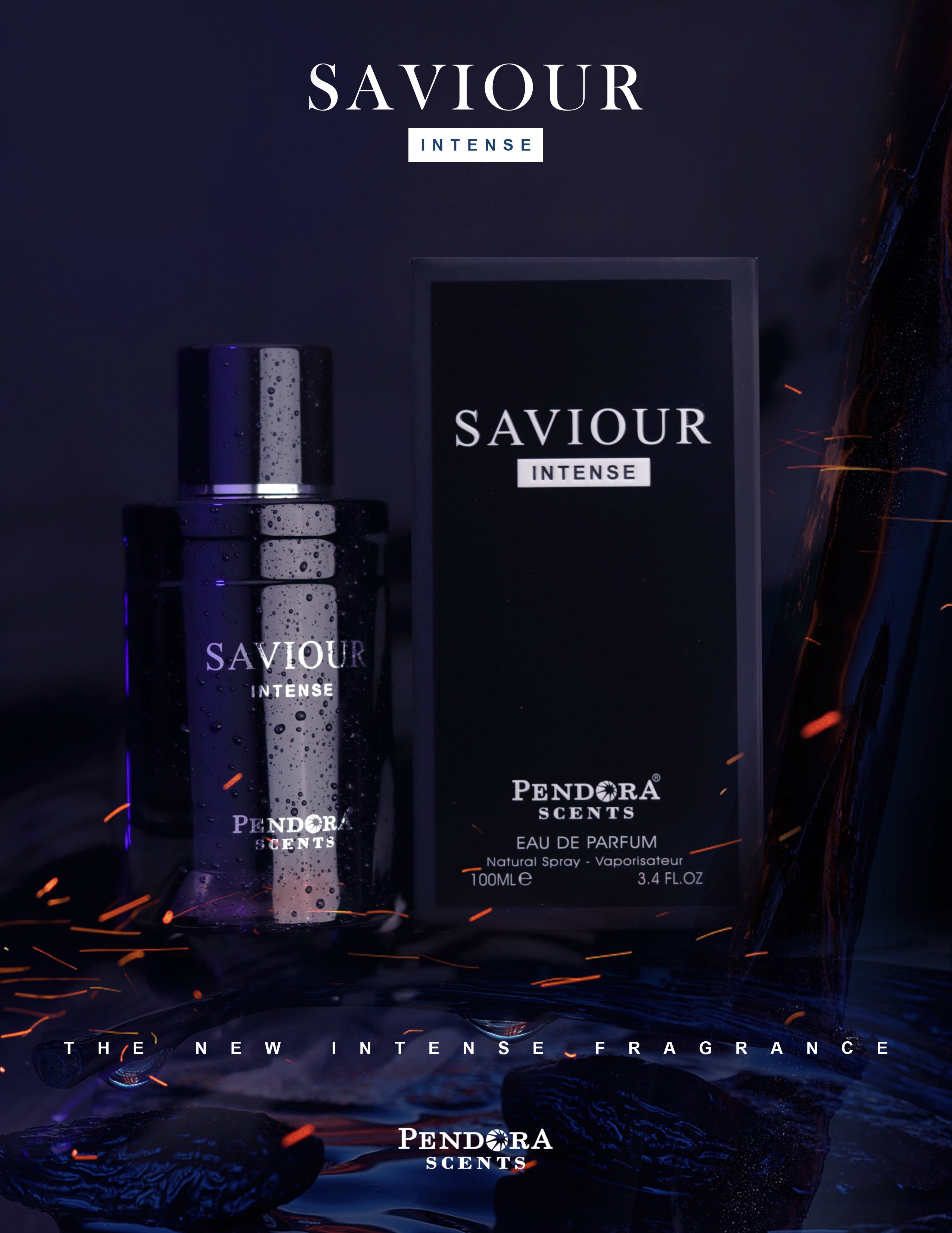 Pendora Saviour Intense 100 ml Eau De Parfum For Men & Women